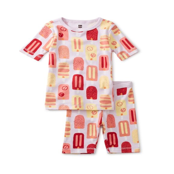 Tea In‎ Your Dreams Popsicle Parade Shortie Pajamas size 3 - Picture 1 of 7
